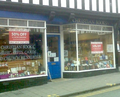 Chester's Christian Bookshop, 25th Feb 2009 - trading as...